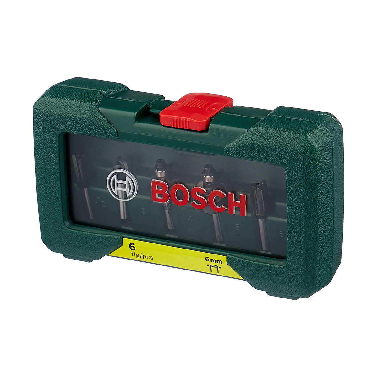Фрезы по дереву d=8-25 мм набор 6 шт. (цилиндрич. хвостовик 6 мм) (1) "bosch" 2607019464