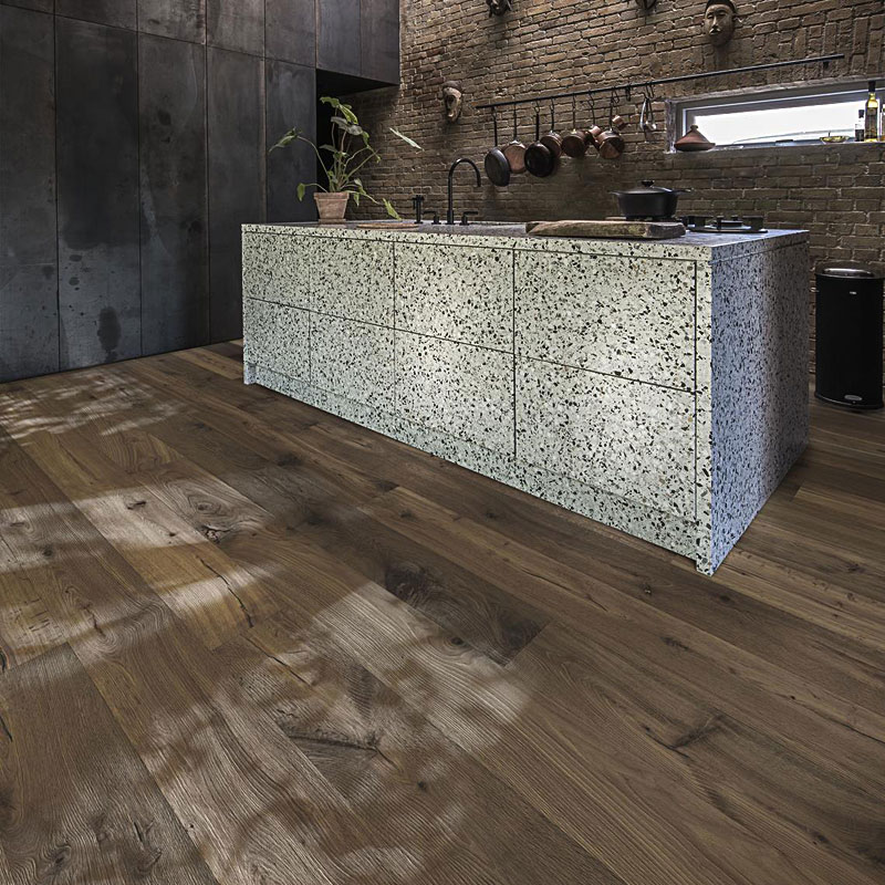 Паркетная доска Kahrs Original Коллекция Променад Дуб Омбра натуральное масло однополосный ORIGINAL OAK OMBRA 1S