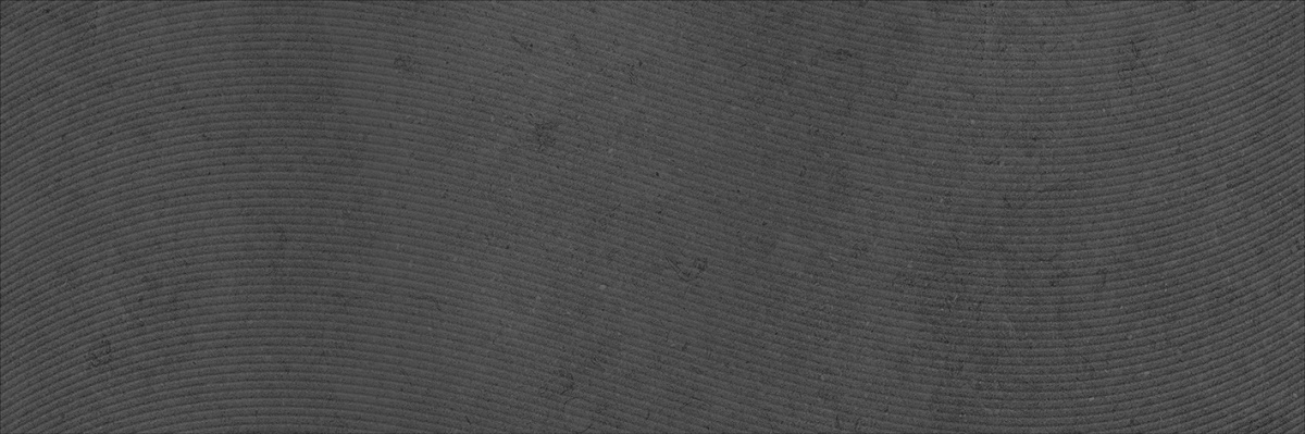 Story плитка настенная черный волна 20x60
