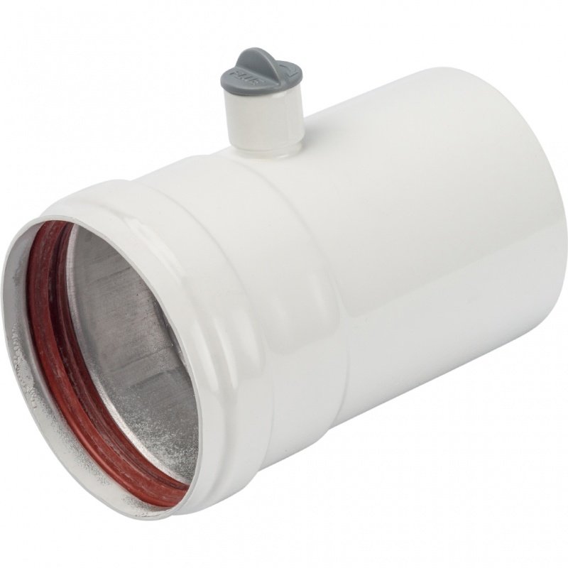 Труба дымохода D=80 с ревизионным патрубком STOUT