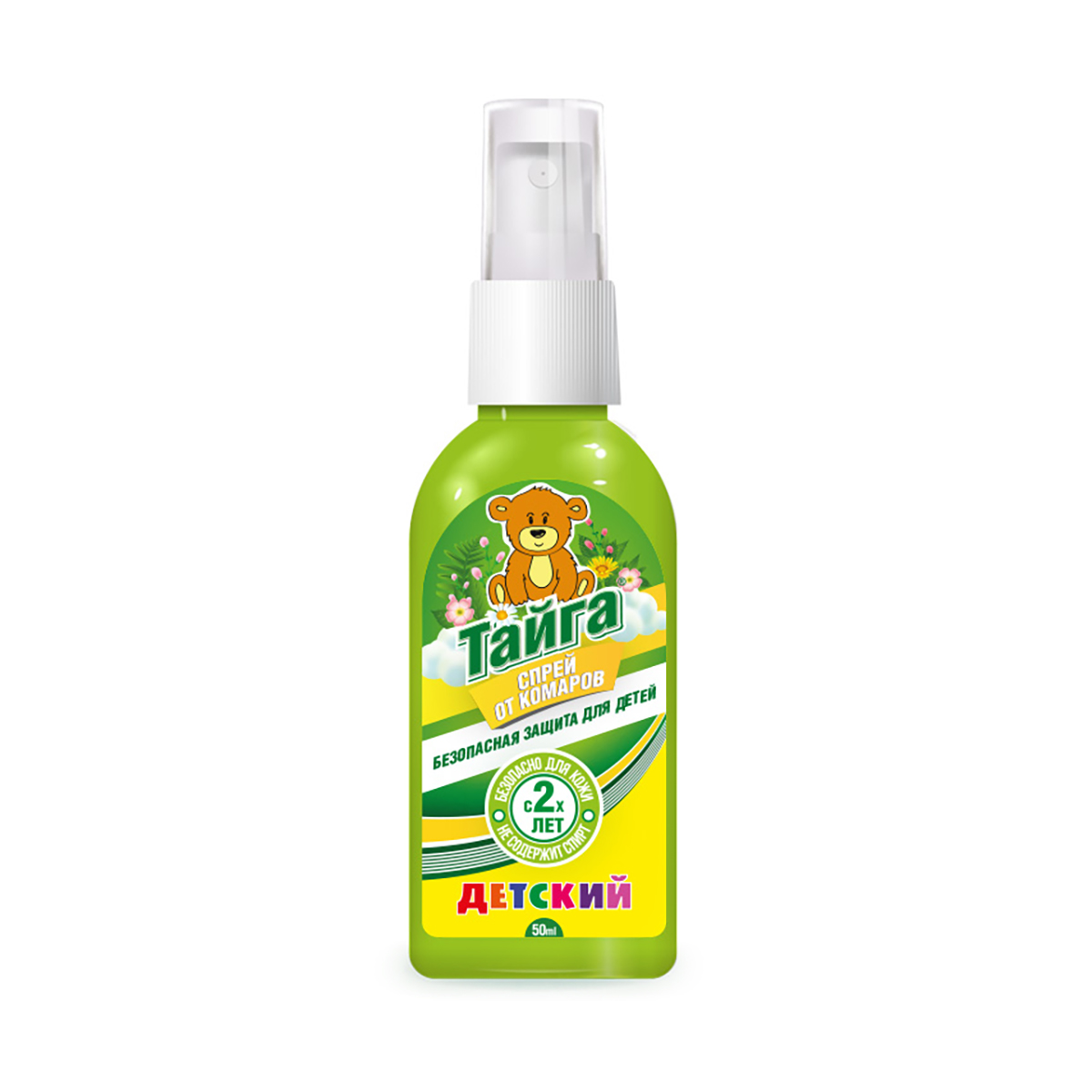 Средство от комаров "тайга" спрей детский 50 мл (1/36)