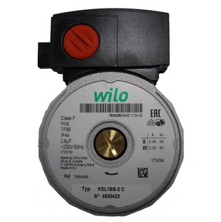 Циркуляционный насос (голова и задняя часть) для 30 кВт Viessmann (арт. 7856965)