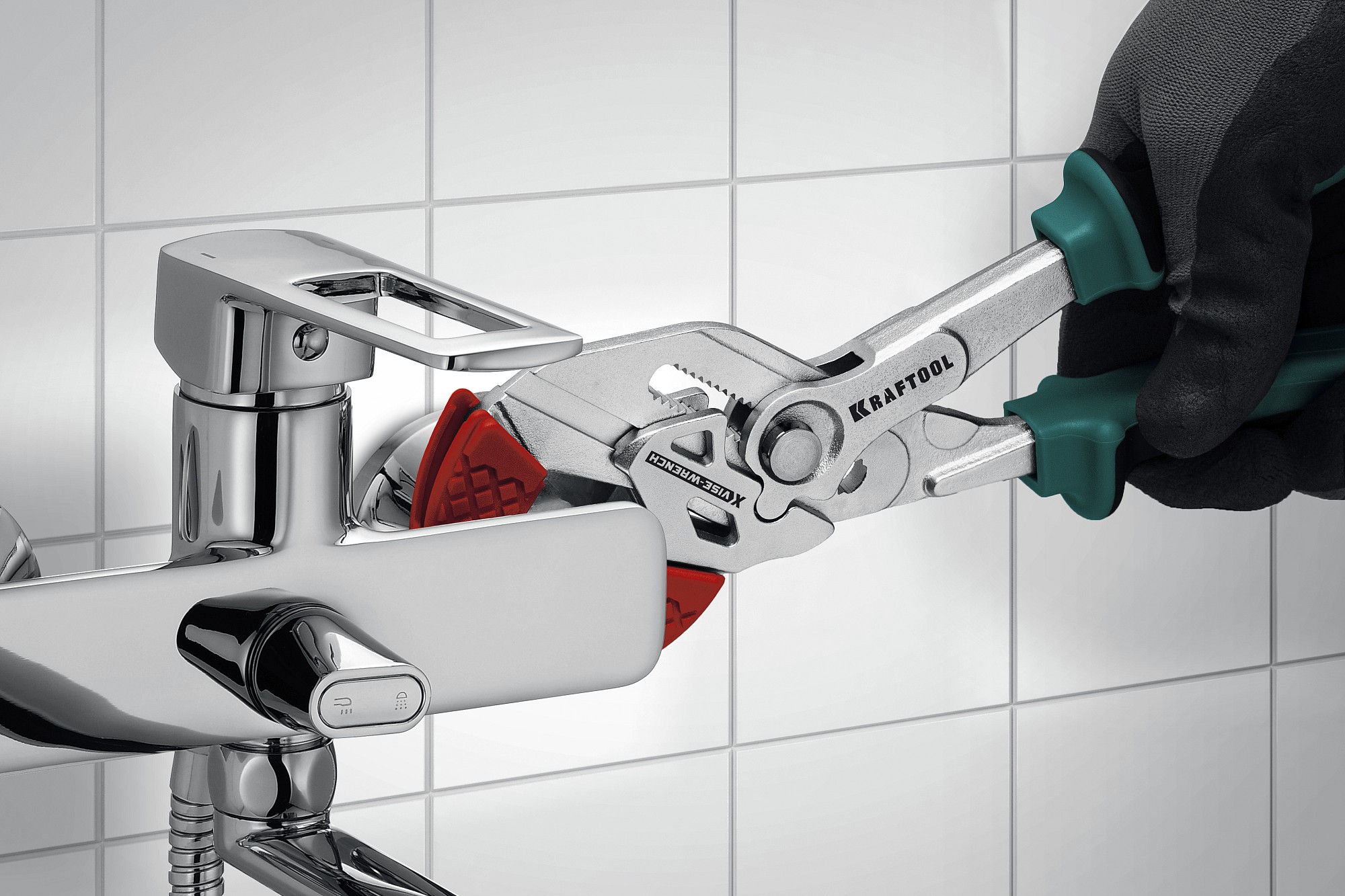 KRAFTOOL VISE-WRENCH X, 250 мм, клещи переставные-гаечный ключ (22067)