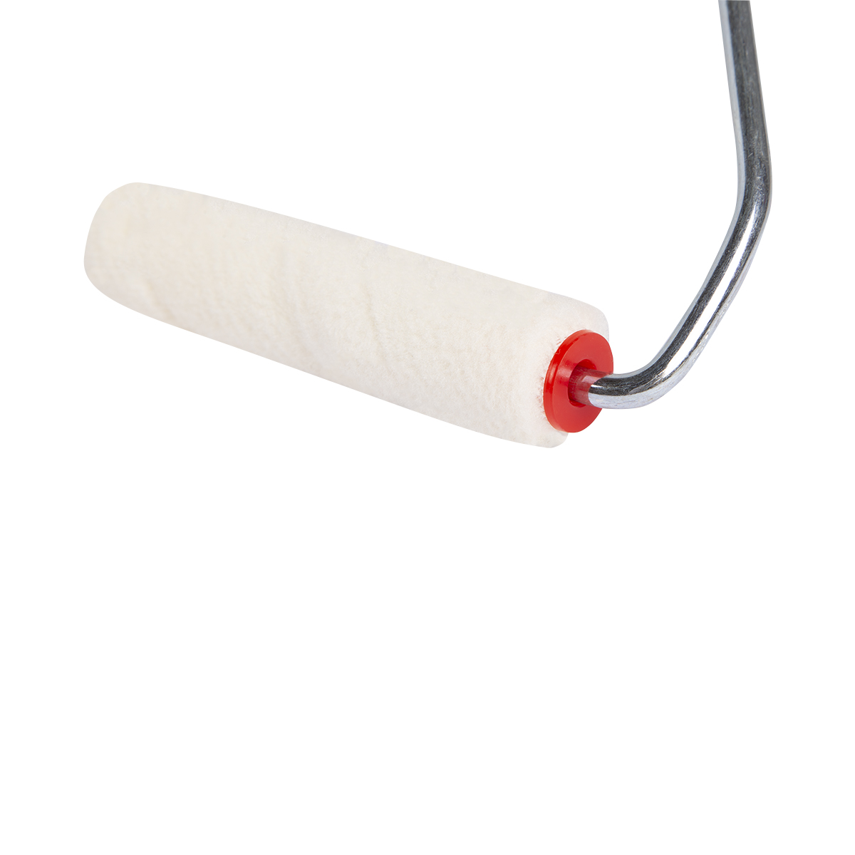 Мини-валик велюровый d15/100 мм (ворс 4 мм) бюгель 6 мм (в сборе) (1/100) "кедр"  043-1510