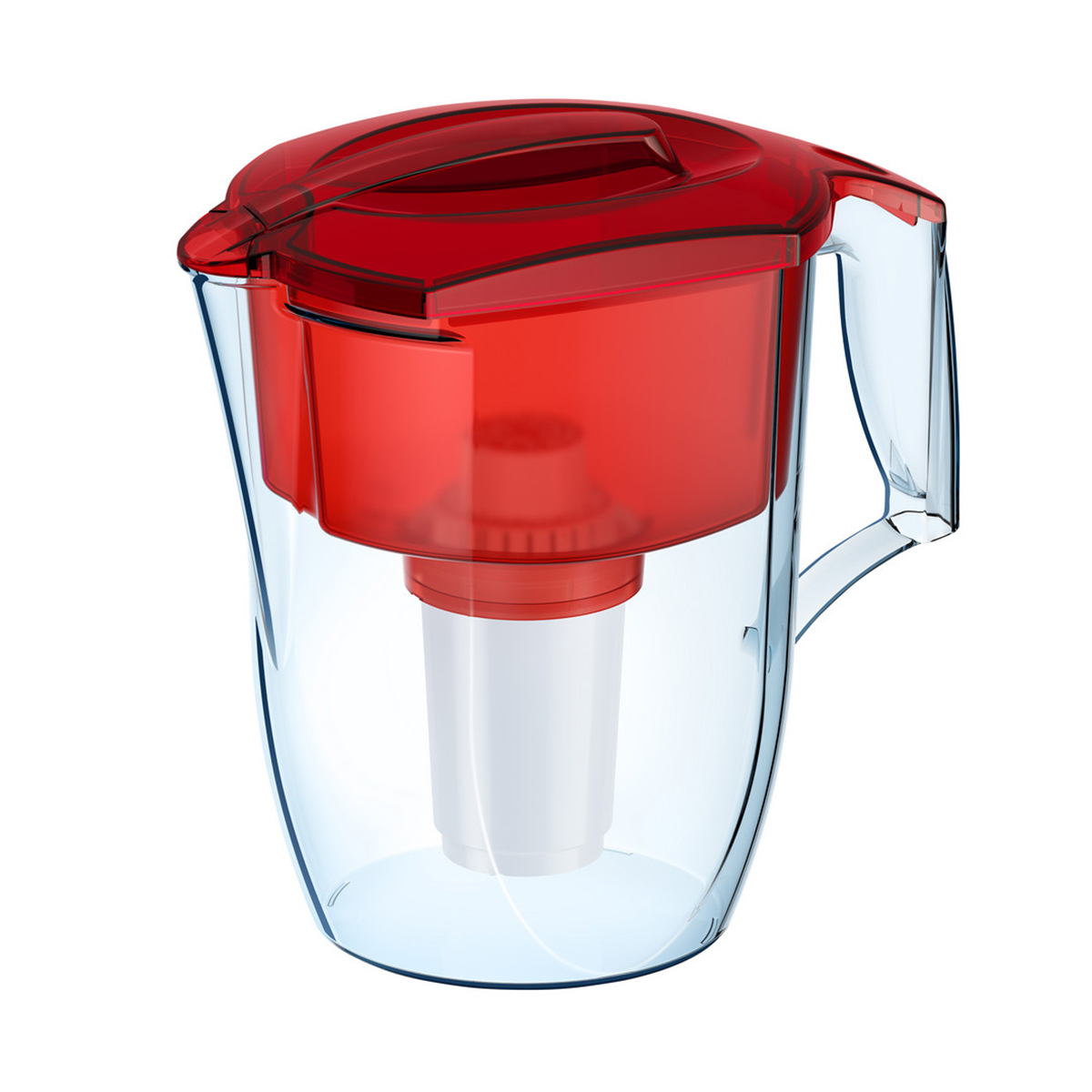 Фильтр-кувшин "гарри" модель p42а5n  3,9 л (красный) (1/5) "аквафор"
