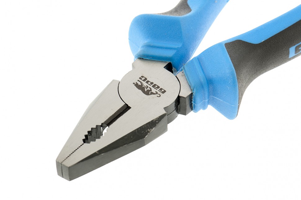 Плоскогубцы комбинированные 160 мм, хром-ванадий, двухкомпонентные рукоятки Барс (16996)