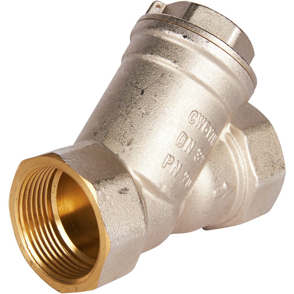 ROMMER 1" 1/4 Фильтр грубой очистки косой 500 мкр.