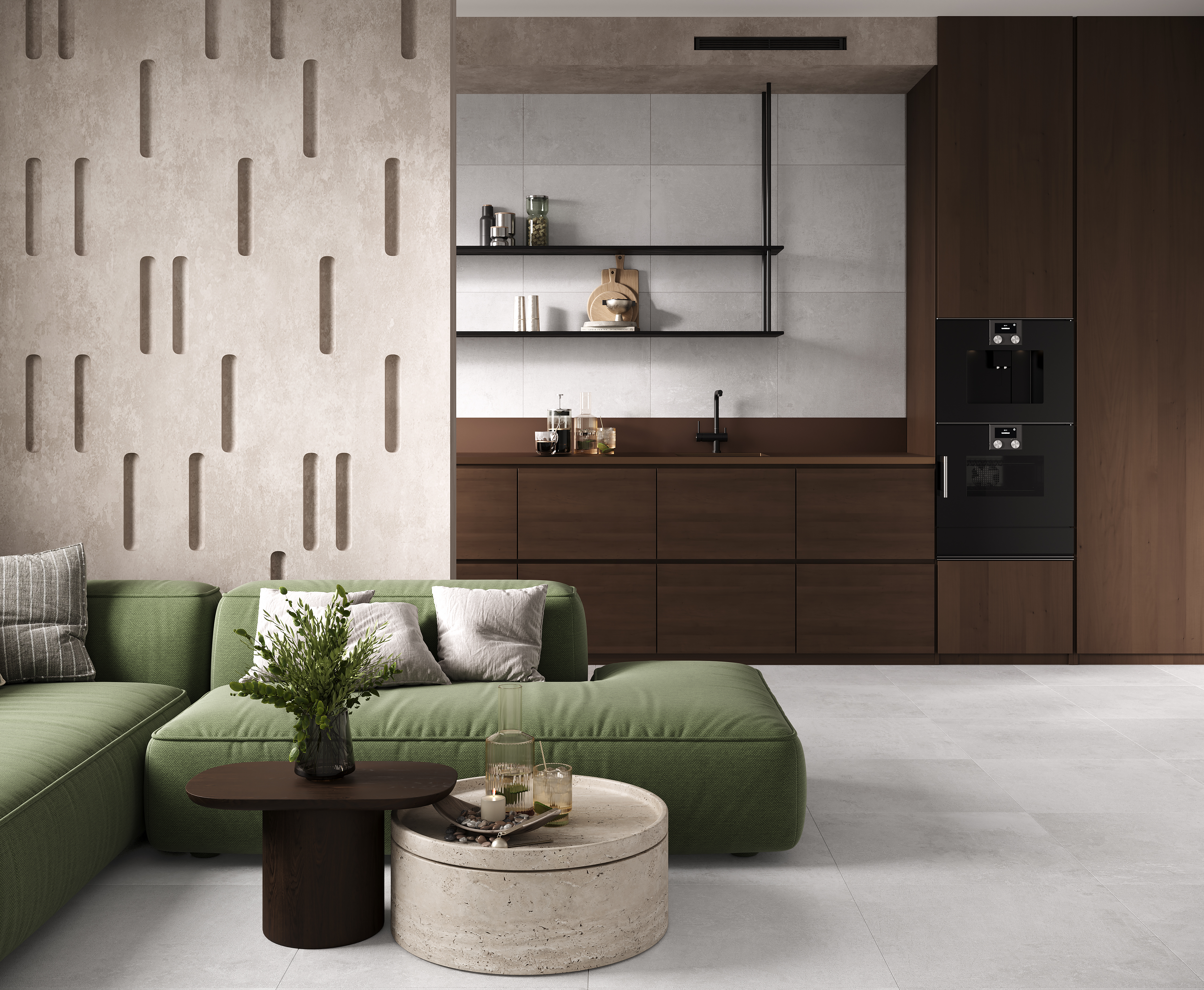 Smart perla керамогранит светло-серый 60х60 матовый структурный 59,50x59,50