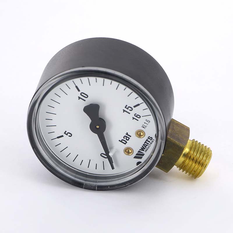 Манометр радиальный F+R200 63 мм 1/4" 16 бар WATTS