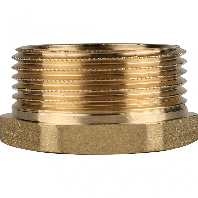 Футорка редукционная НВ 1"1/4 x 1/2" латунь STOUT