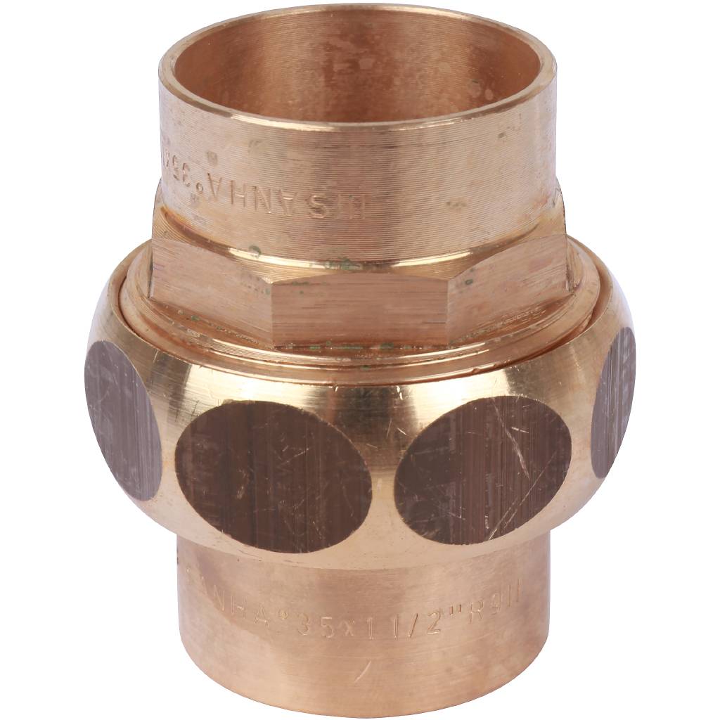 Американка 35 мм с плоской прокладкой под пайку SANHA 1433035