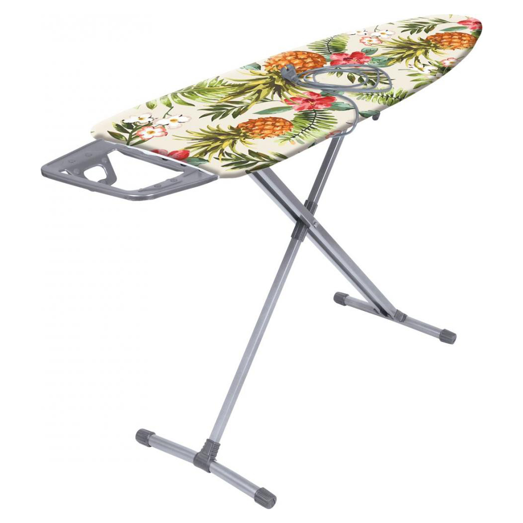 Доска гладильная "ника 10" (ананасы) 122 х 40 см (1/3)  металл  "ника" н10/6