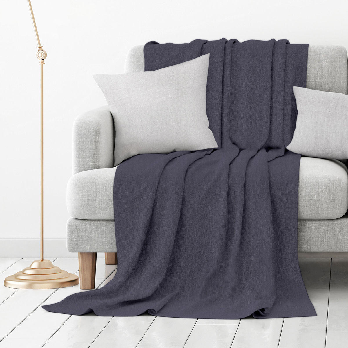 Покрывало "волшебная ночь" 200*220 см (индиго)