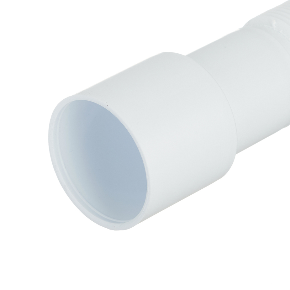 Сифон гофрированный без выпуска 1 1/2 х 40/50 мм, L1200 мм с хомутом жёсткости WIRQUIN