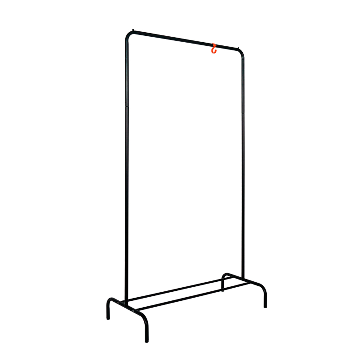 Вешалка напольная гардеробная "радуга 1" 820*390*1500 мм черный (1) внп 298 ч