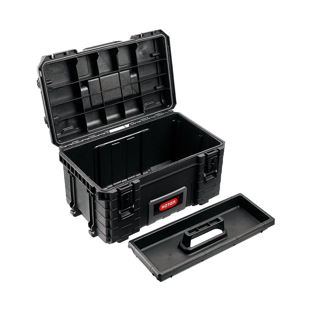 Ящик для инструмента "gear tool box" 35*56,4*31 см (черный) "keter"