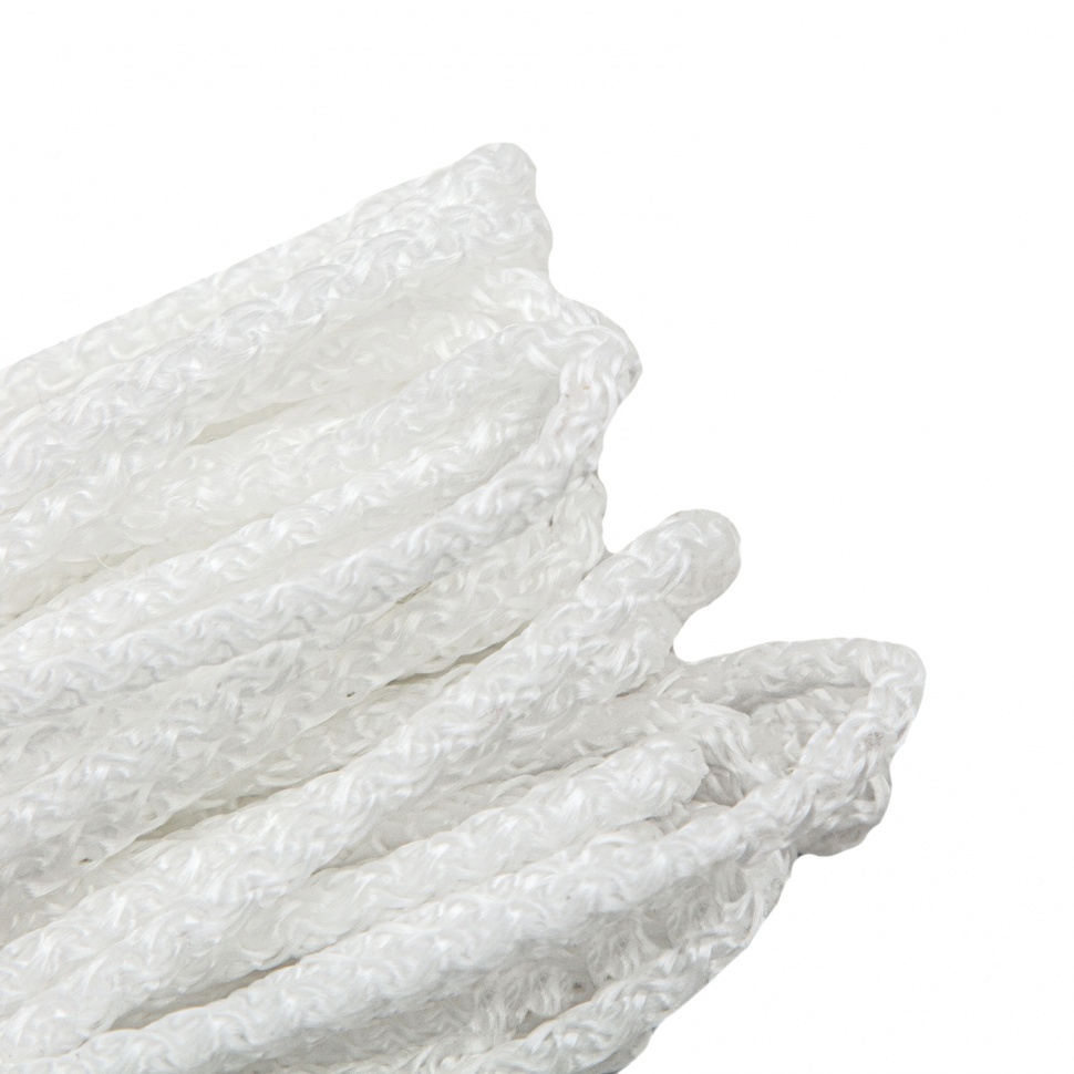 Шнур бельевой полипропиленовый с сердечником, 5 мм, L 10 м, белый, Home Palisad (937075)