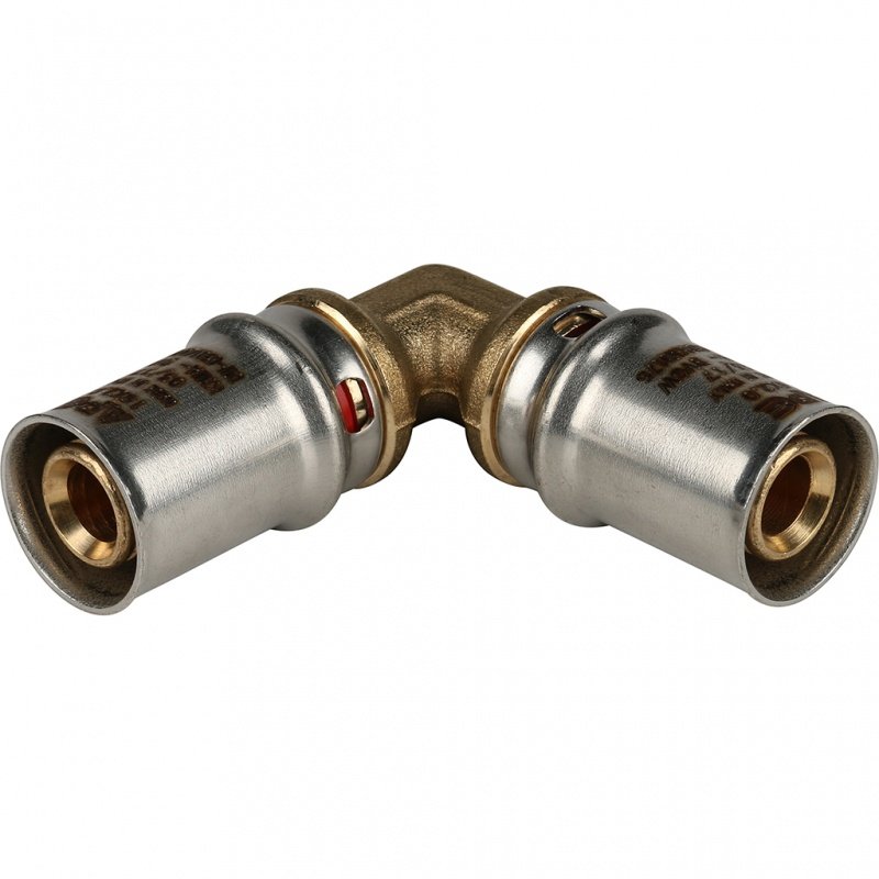 Угольник под пресс 16 х 16 (2,0) STOUT для МП труб