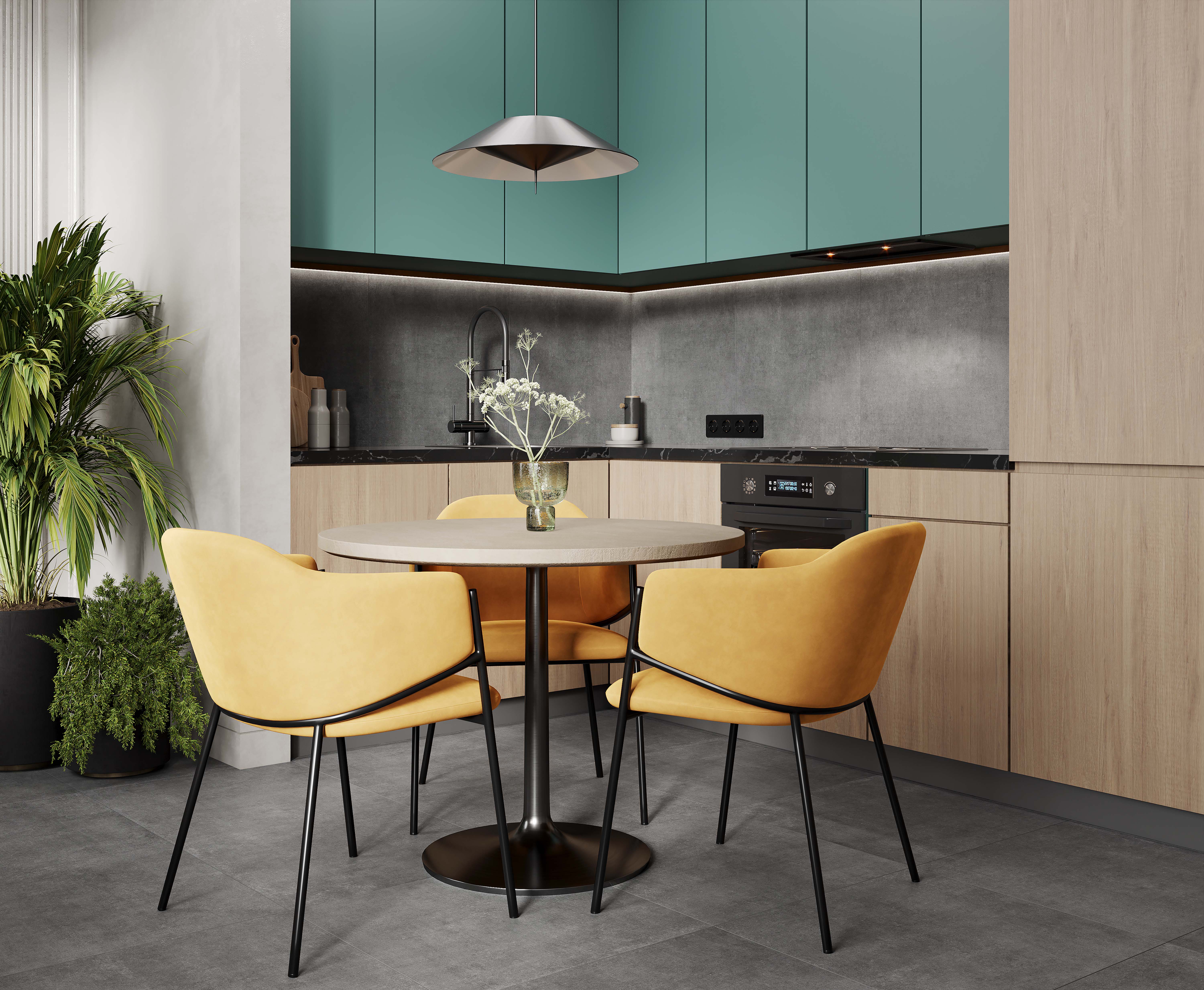 Carbon grafito керамогранит тёмно-серый матовый 60x60