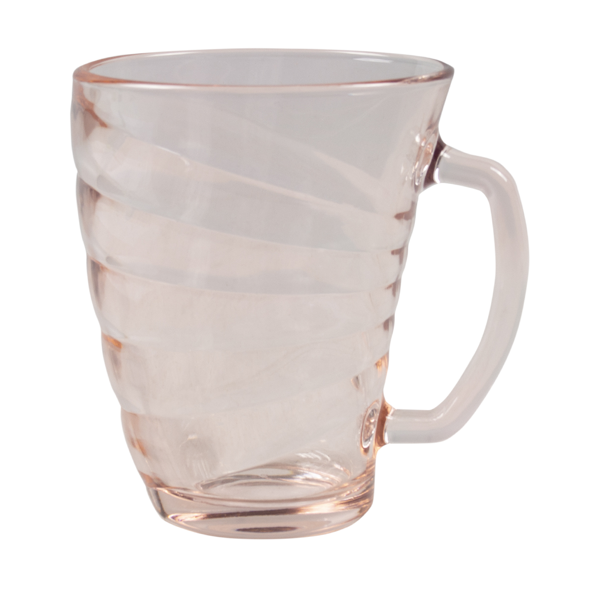 Кружка "шейп абонданс" 320 мл (розовая) (1/6) "luminarc"