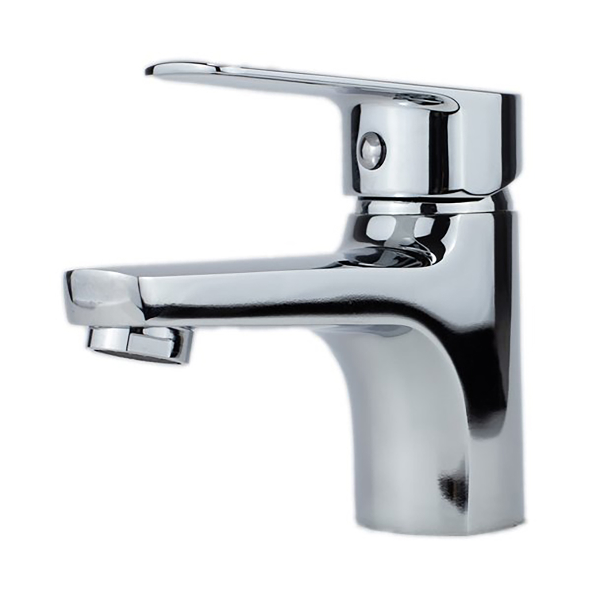 Смеситель для умывальника "nebo" nb 26  монолитный (1/10) "клевер"