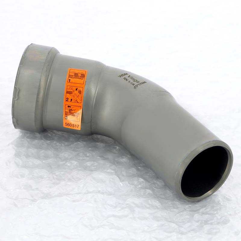 Угол-вставка 45 град. пресс оцинкованная сталь Megapress VIEGA 1"1/4