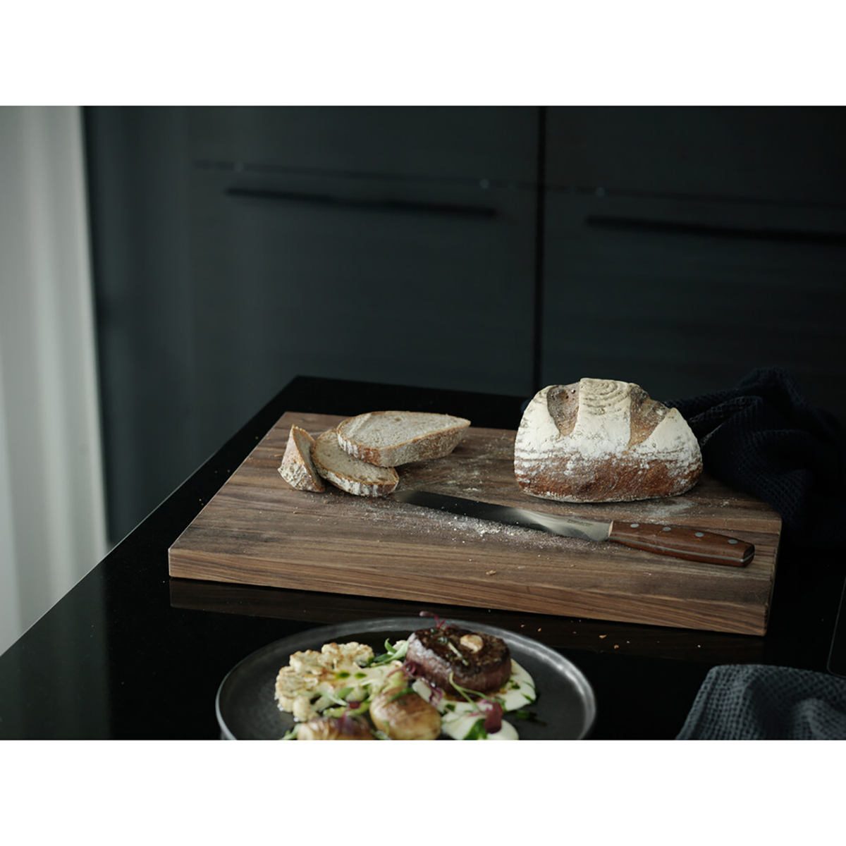 Нож для хлеба "norr" 21 см (1/4) "fiskars" 1016480