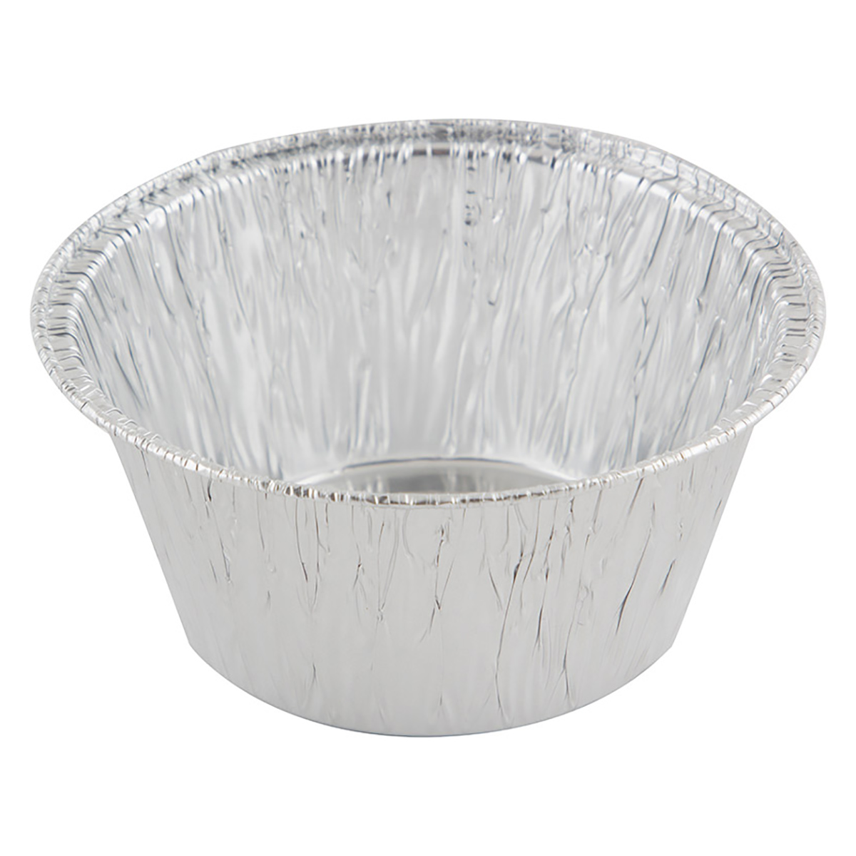 Форма для выпечки алюм. фольга "lamina" 7,8*7,8*3,7 см кругл. (50/2000) "mallony"