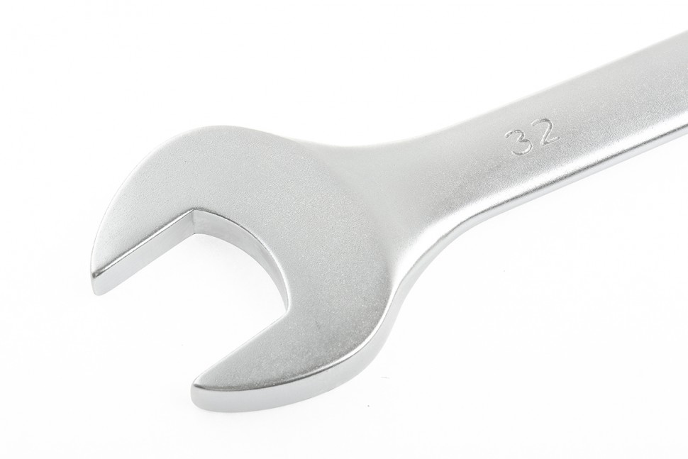 Ключ комбинированный, 32 мм, CrV, матовый хром Stels (15219)