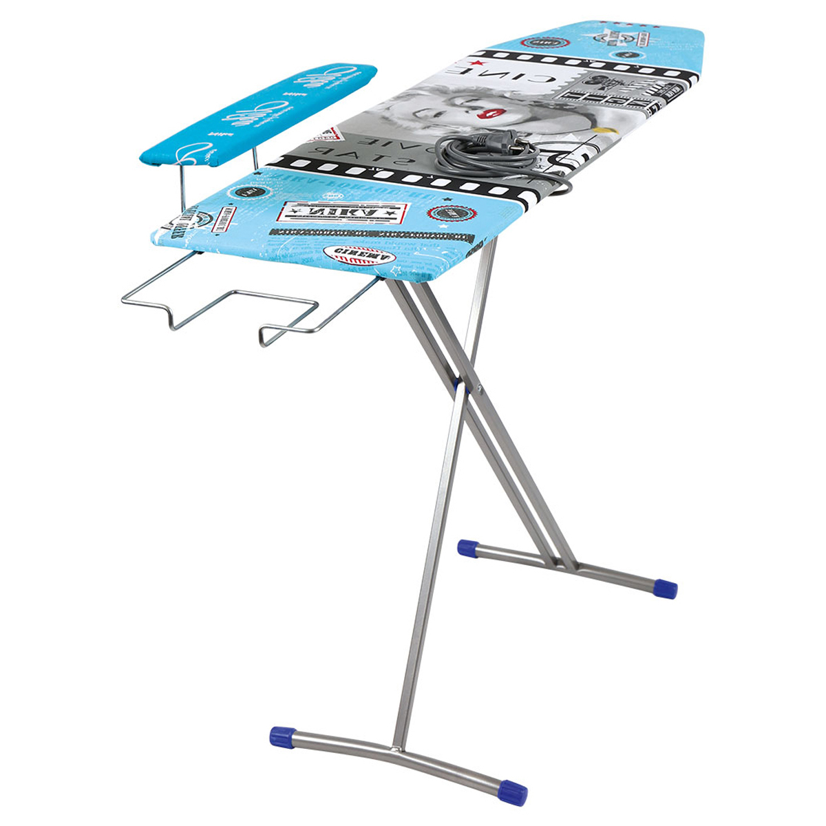 Доска гладильная "ника  4" 122,5 х 34,5 см (1/3)  фанера  "ника"