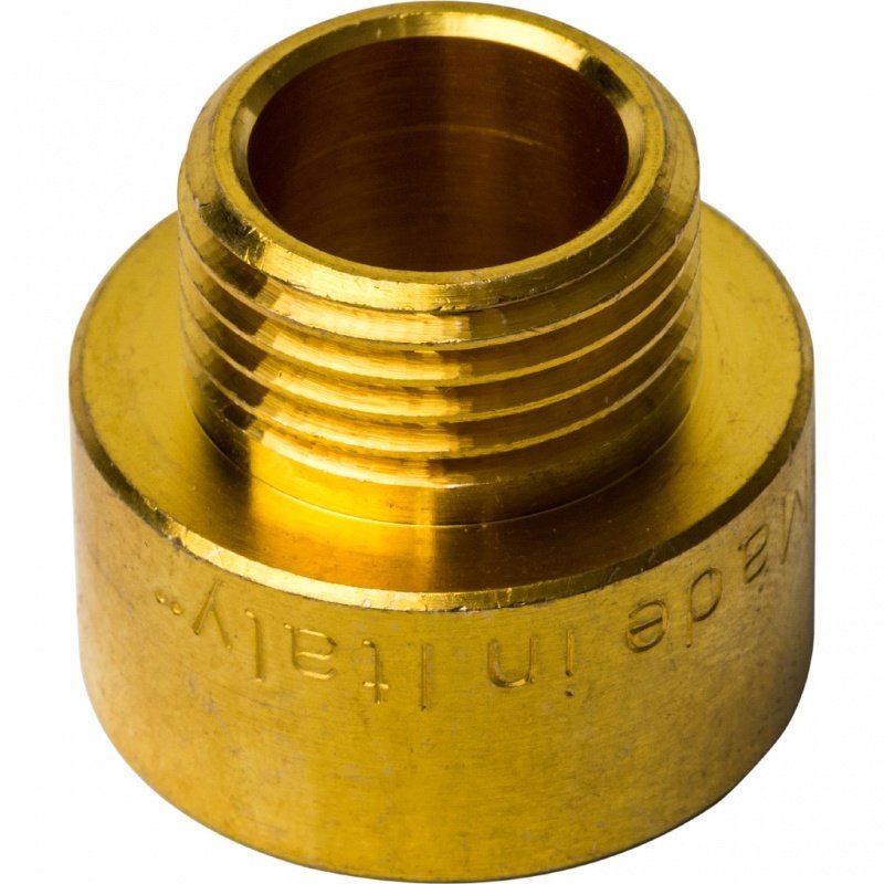 Переходник редукционный ВН 1/2" x 3/8" латунь STOUT