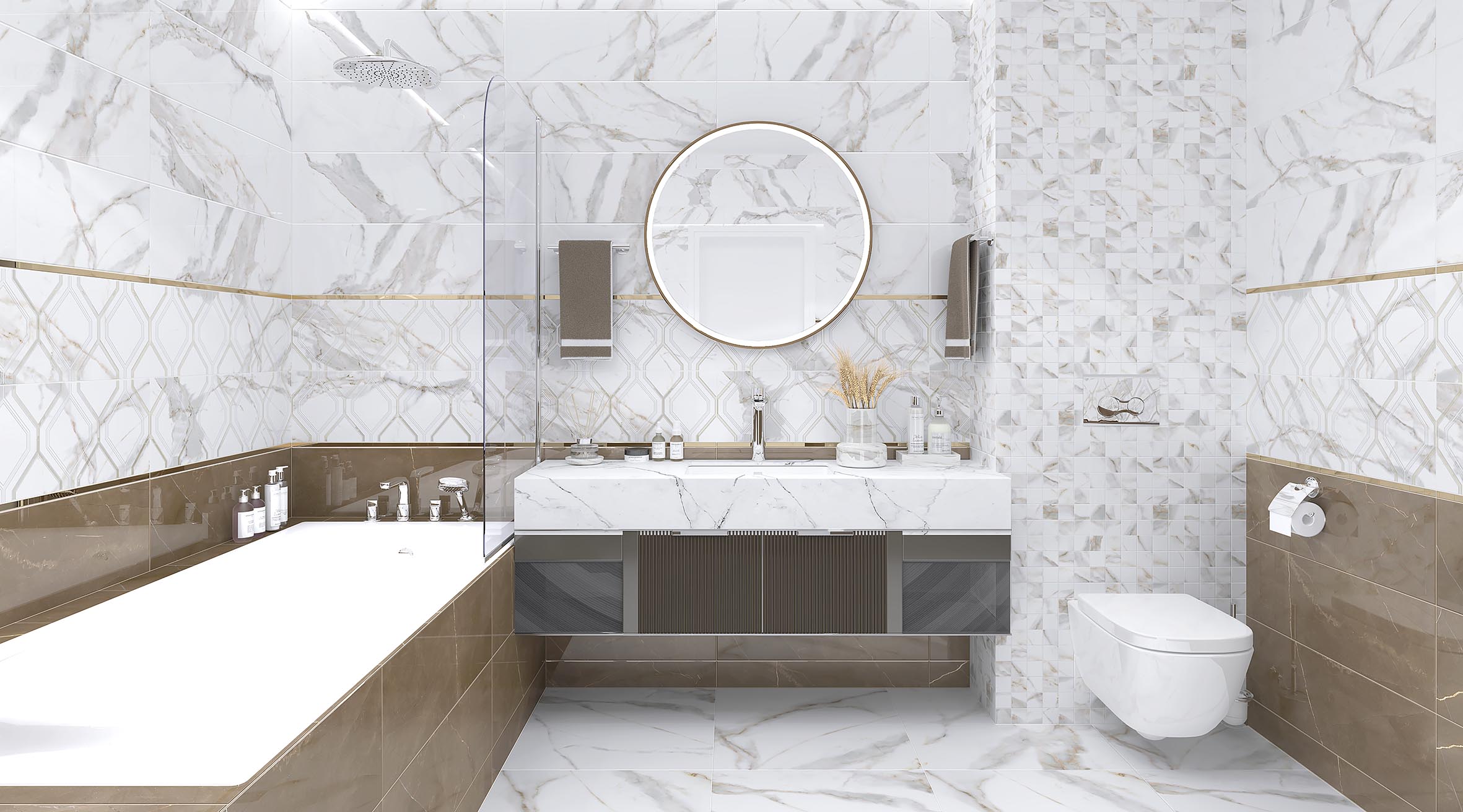 Beryl белый 25x75