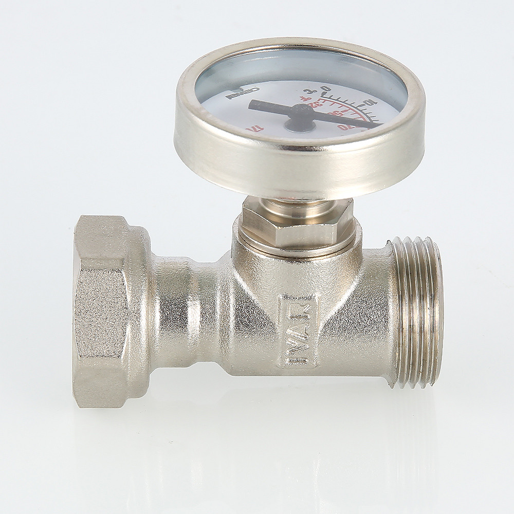 Тройник c термометром VALTEC 3/4'' ВН VALTEC