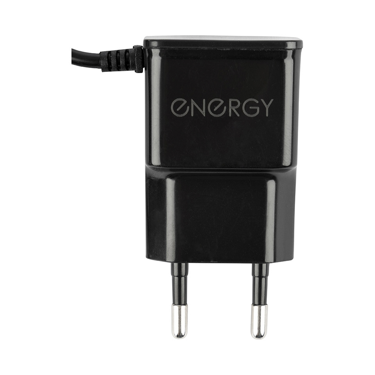 Зарядное устройство для телефона сетевое et-13 с кабелем micro-usb (черный) (1/100) "energy"