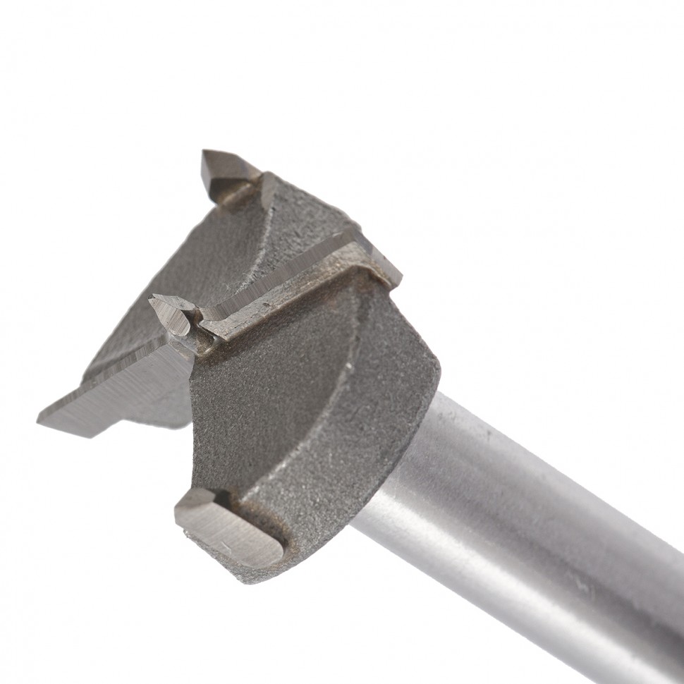 Сверло Форстнера по дереву, 28 мм, цилиндрический хвостовик Сибртех (704828)