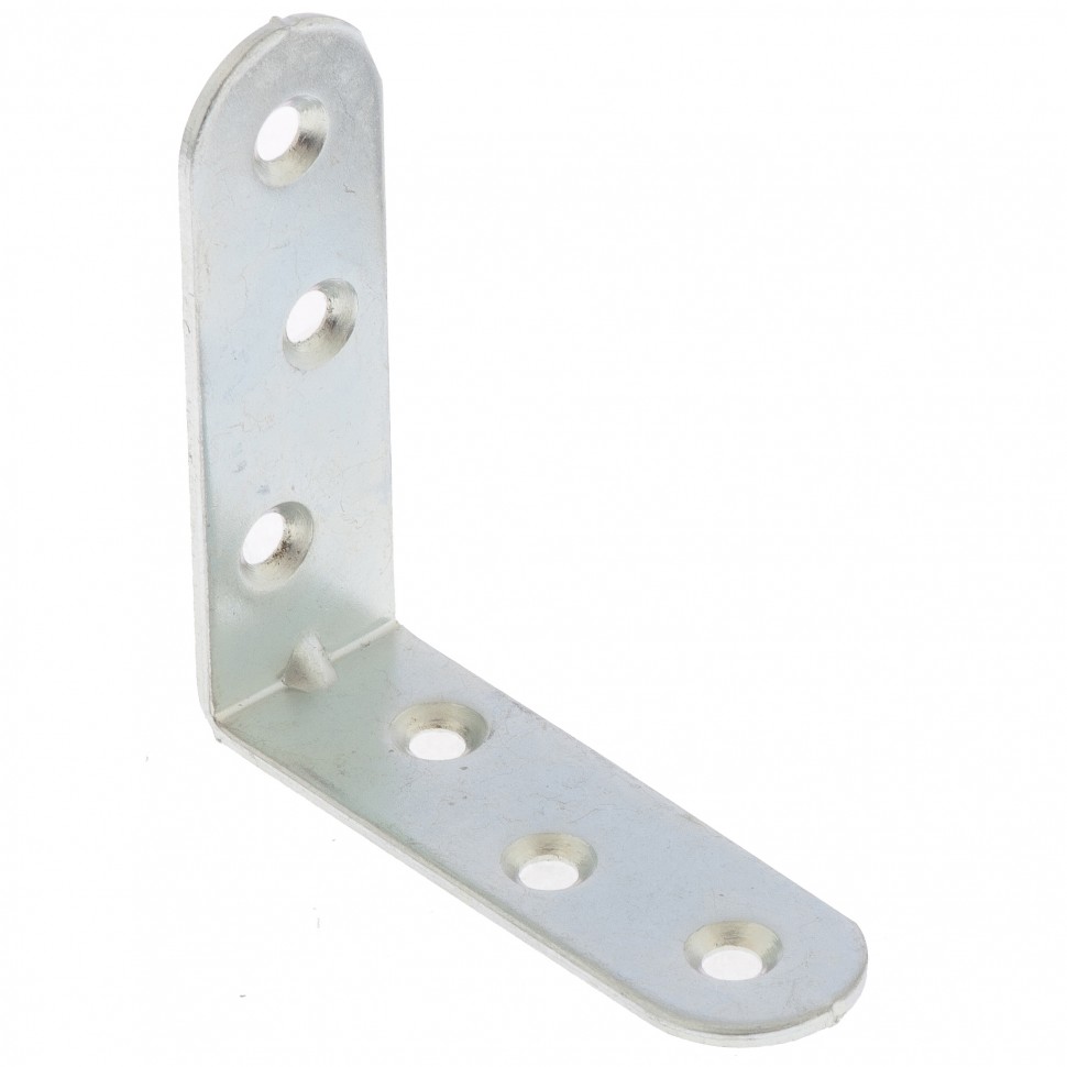 Кронштейн МК 60 х 60 мм, цинк, 10 шт, (Металлист) (91526)