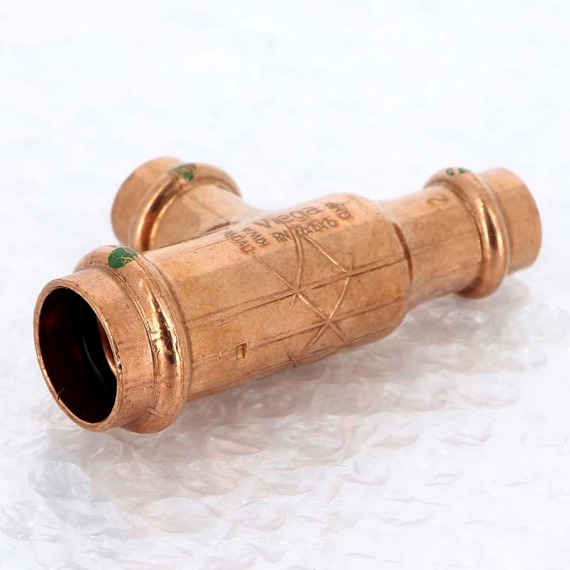 Тройник пресс медный Profipress VIEGA 22х15х15