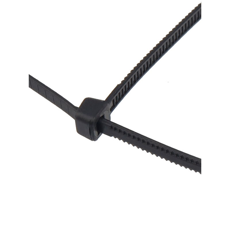 Хомуты нейлон, тройной замок 3,6 х 300 мм (набор 100 шт.), черные (1/10/100) "rexant" 67-0301