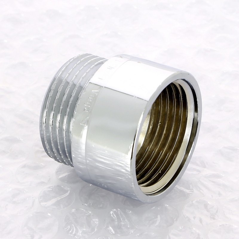 Удлинитель резьбовой 1" x 20 мм ВН xромированная бронза VIEGA (447380)