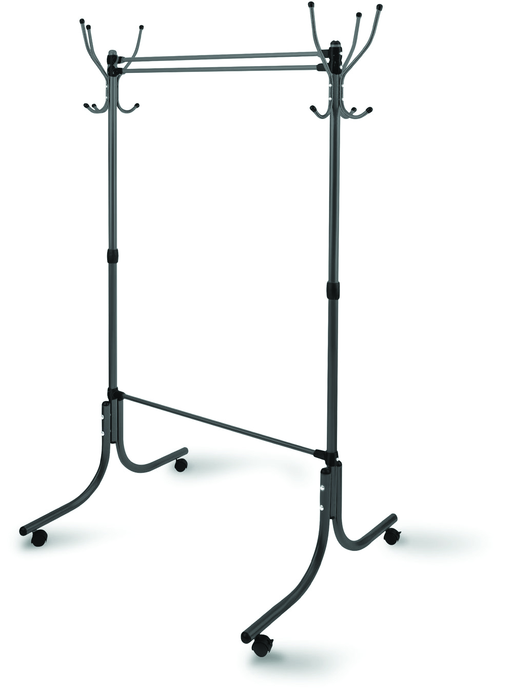 Вешалка гардеробная (1) черный  вг90-6/ч  "ника"