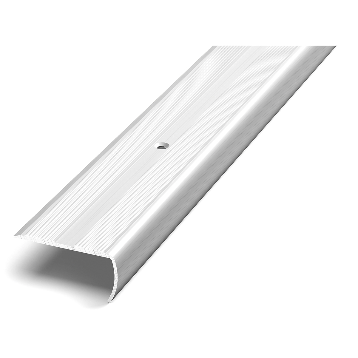 Порог пу-06 серебро люкс 0,9 м 40 х 20 мм (6/18)  (пу 06.900.01л)