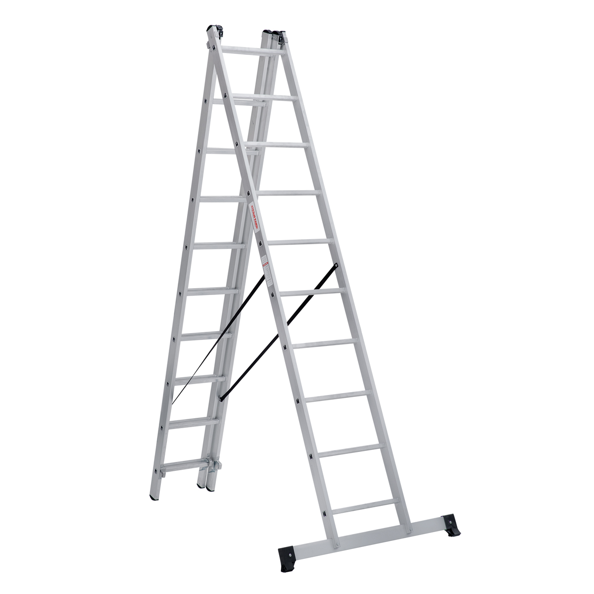 Лестница-стремянка 3 секции по 10 ступеней (1) "новая высота" nv-1230