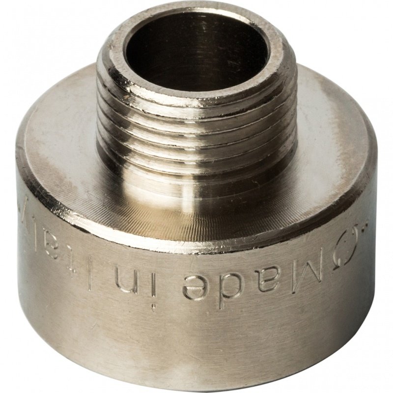 Переходник редукционный ВН 3/4" x 3/8" никель STOUT