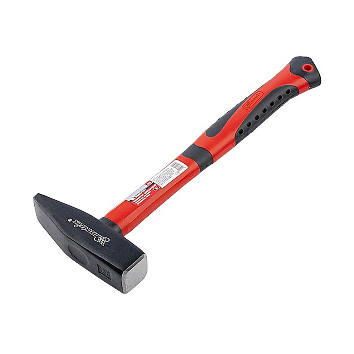 Молоток 1000 г фиберглас. обрезин. рукоятка (1/24) "matrix"