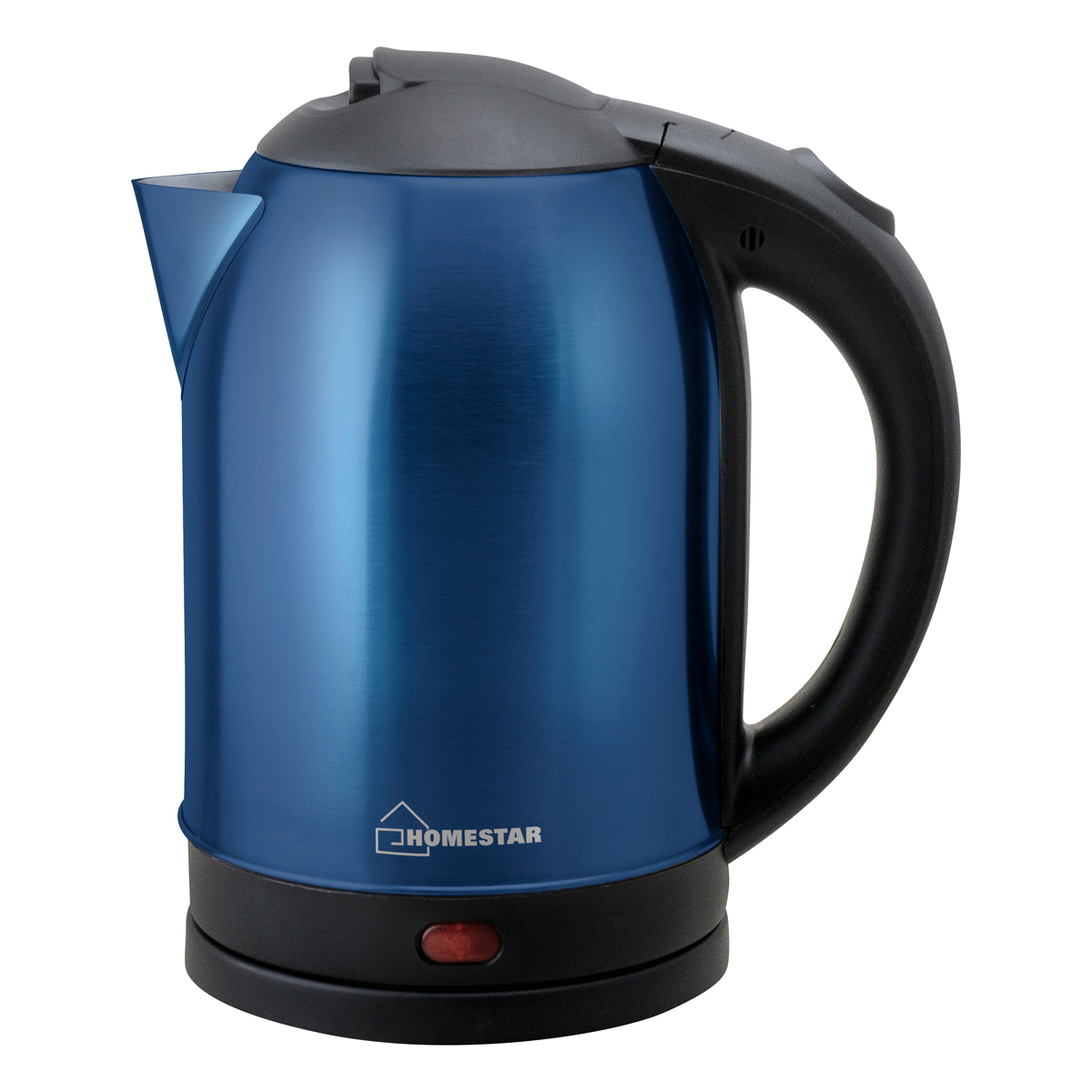 Чайник электр. "homestar" hs-1009 1,8 л (1/12) сталь (синий)