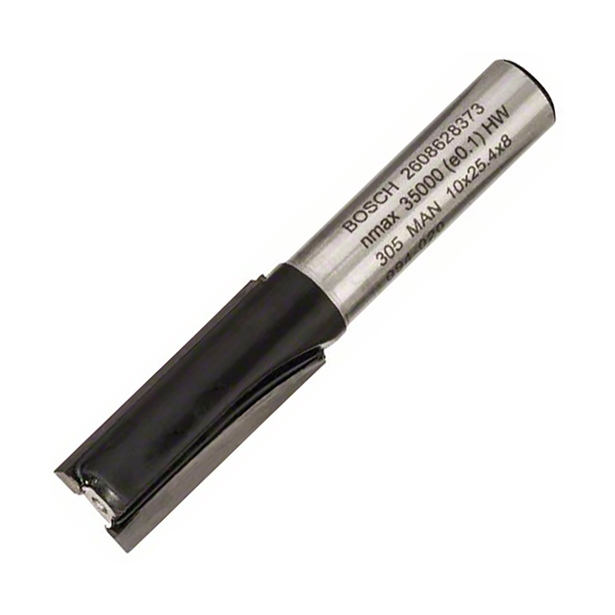 Фреза пазовая прямая "standard for wood" 10 х 25,4 мм, хвостовик 8 мм (1) "bosch" 2608628373