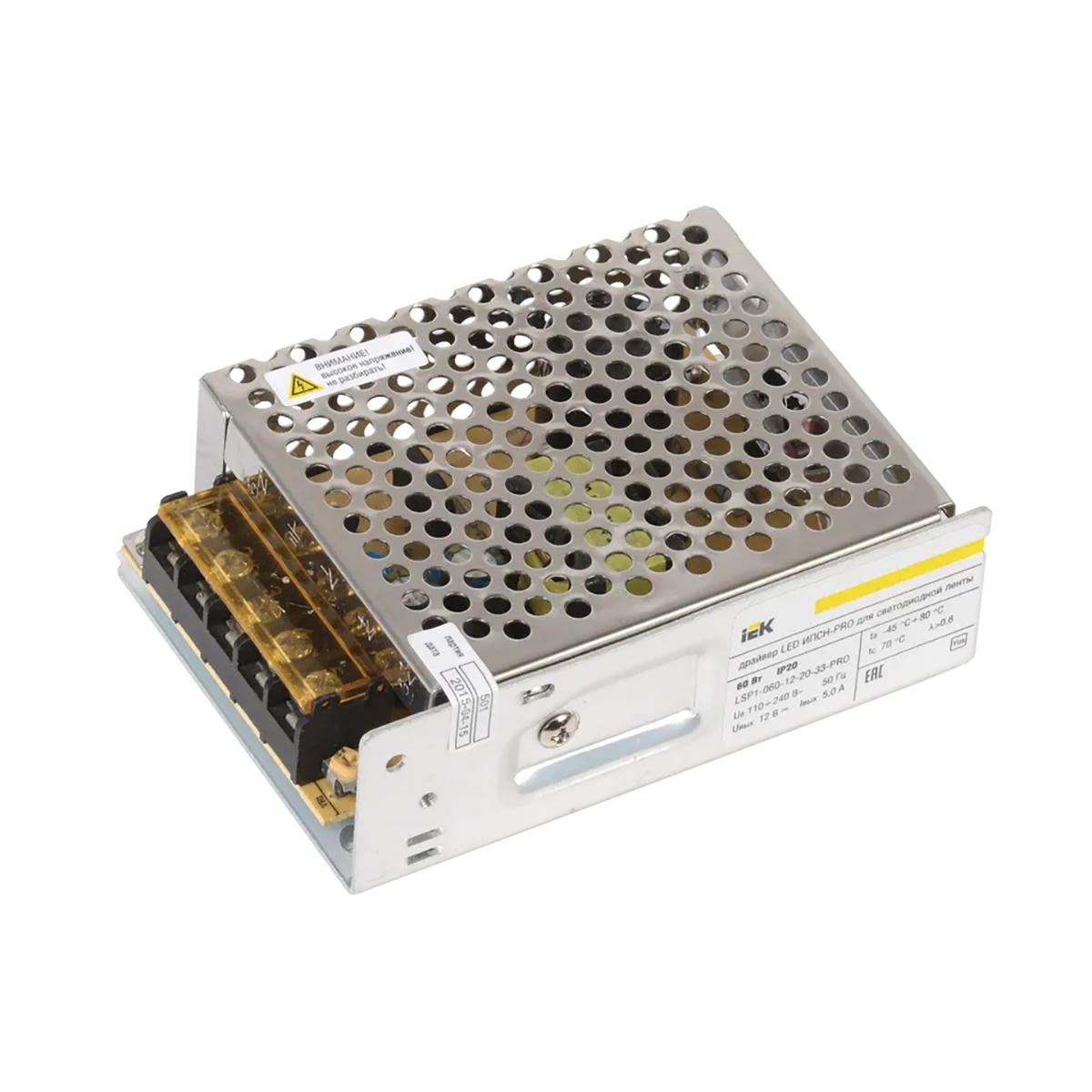Драйвер (источник питания) "ипсн-pro" для светодиод. ленты мощностью 60 вт (1/60) "iek"