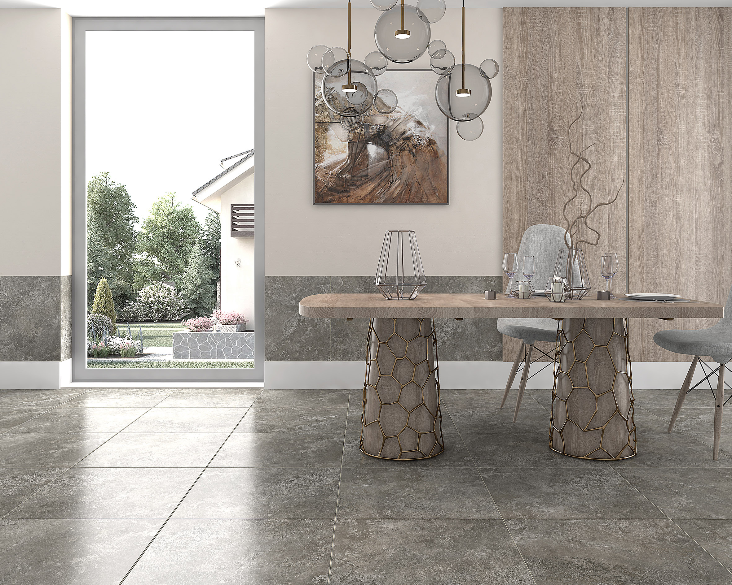 Zircon керамогранит бежевый обрезной 59,50x59,50