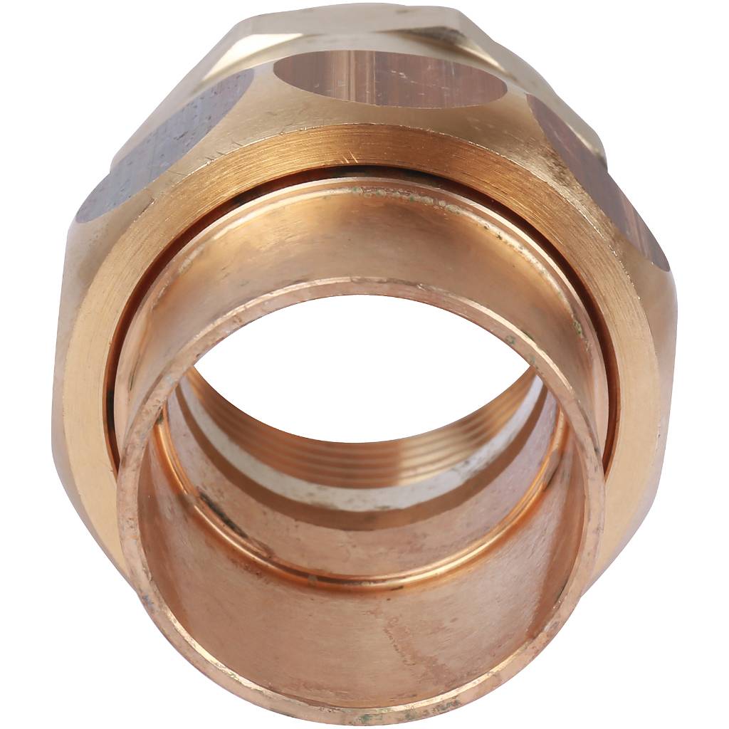 Американка (сгон) 35x1"1/4 ВР самоуплотняющаяся под пайку SANHA бронзовый 1434035114