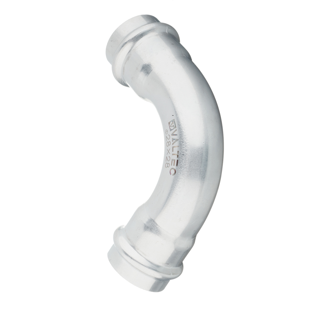 Угол пресс 90' 28 нержавеющая сталь VALTEC